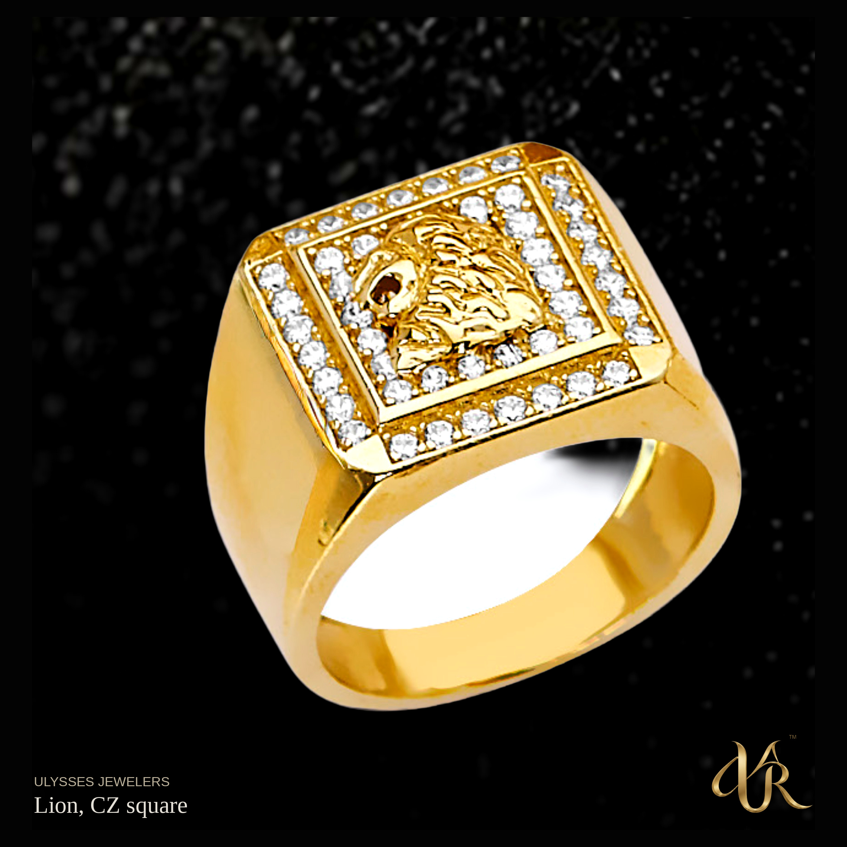 Lion, CZ square