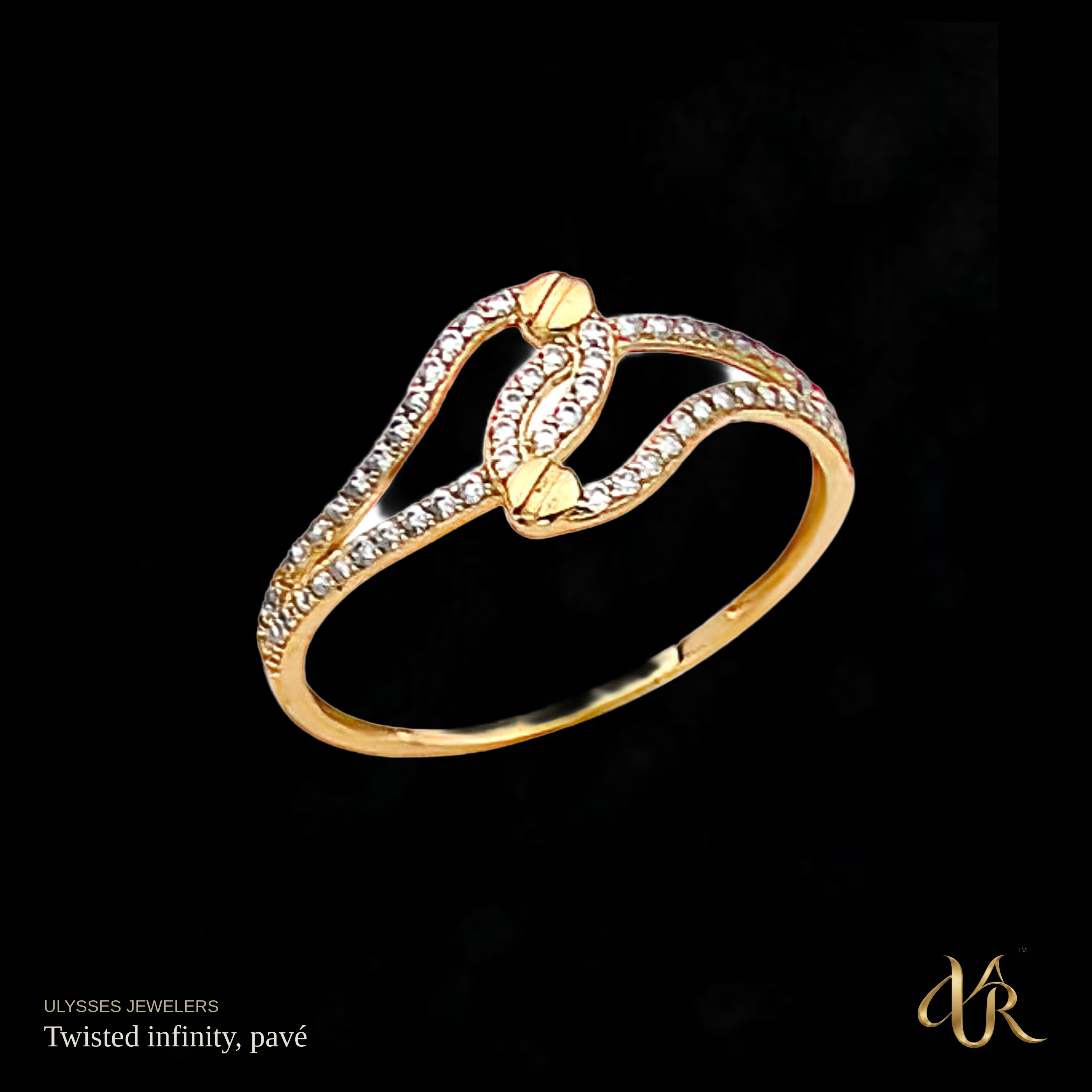 Twisted infinity, pavé