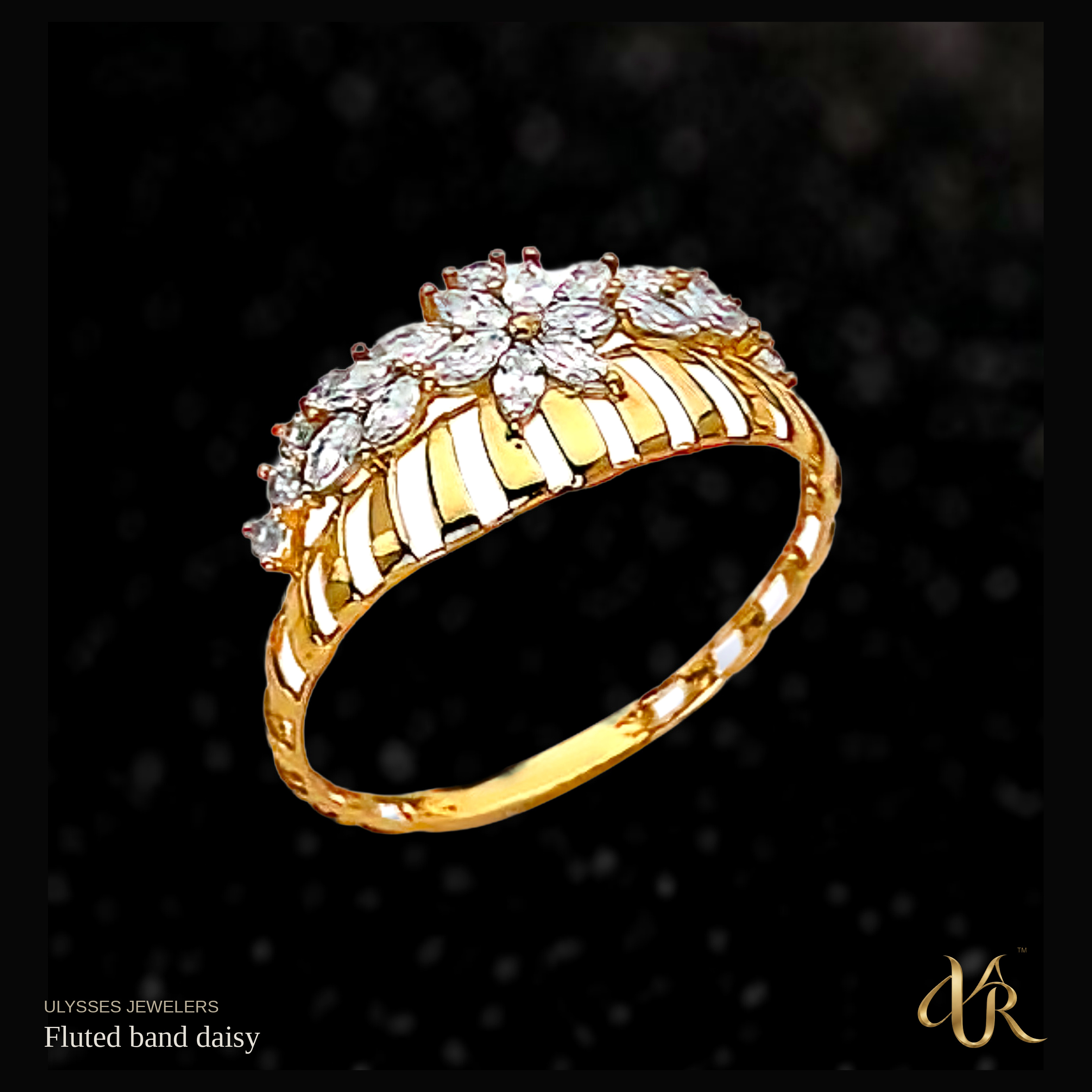 Fluted band daisy