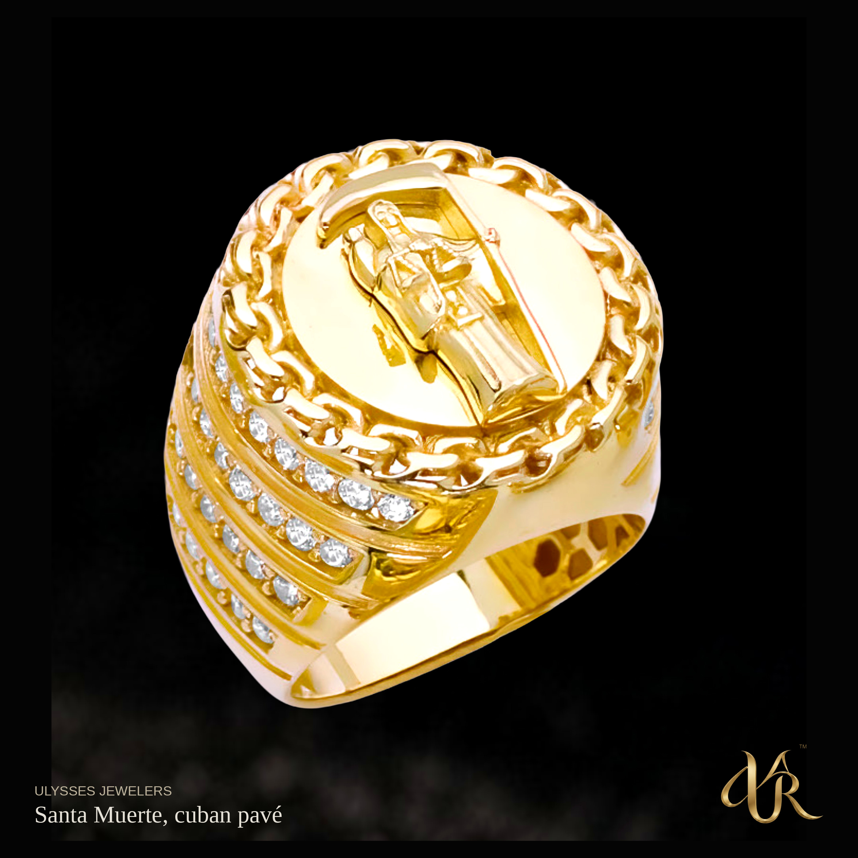 Santa Muerte, cuban pavé