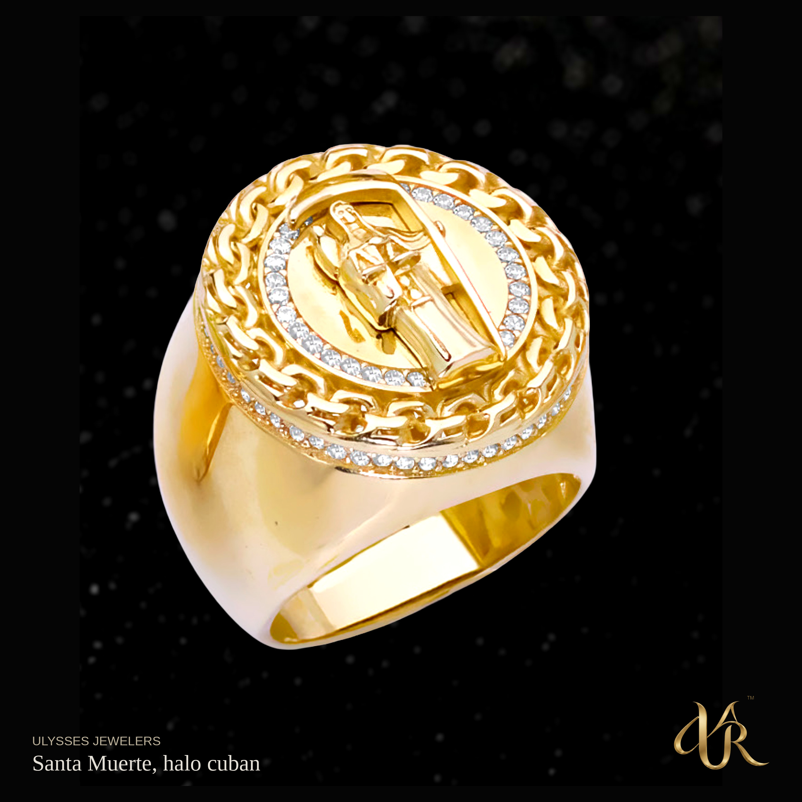 Santa Muerte, halo cuban